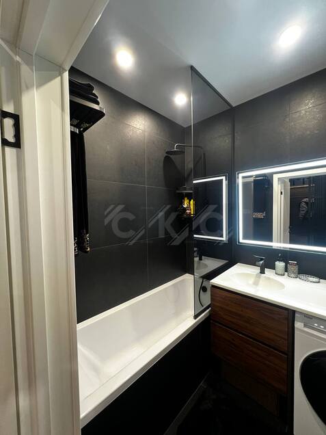 Шторки для ванной из стекла